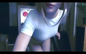Juvenile Russian girl strips above cam be proper of will not hear of dear boy - porn-chat.space