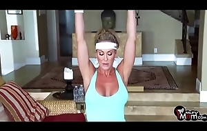 Brandi Love screams &_ shouts as her gym suitor rams her MILF muff - MilfyMom.com