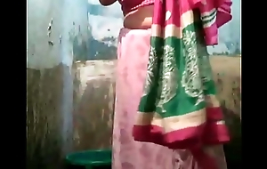 Indian desi village aunty wash up final scene