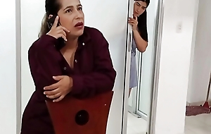 Super stepmom having lesbian sex respecting her confess be adjacent to - Porn respecting Spanish