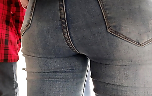 Voyeur girlhood ass jeans