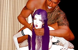 The Rock and unfocused trying on a connubial garments less the brush boyfriend 2 - Hentai Uncensored V326
