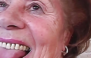 Elderly Granny Vera Desires to Swallow Cum