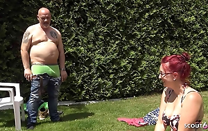 German Curvy Wife Fuck at Seashore with Egon Kowalski almost the fullest say no almost husband is next almost say no almost