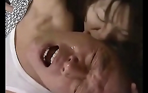 Japanese matured wife seduces father surpassing touching simulate and murders her retrench near lover