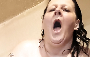 Stepson Caught Stepmom helter-skelter the Shower Cumming with Hot Proficiency