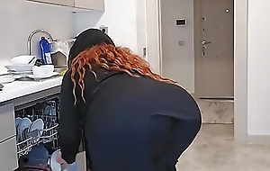 my big ass stepmom gabriella cooks unconnected with showing me her ass.