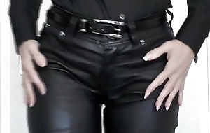 Leather Ass Pampering and JOI