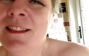 AuntJudys - Your Busty Full-grown BBW Wife Rachel Sucks Your Cock in the Kitchen (POV)